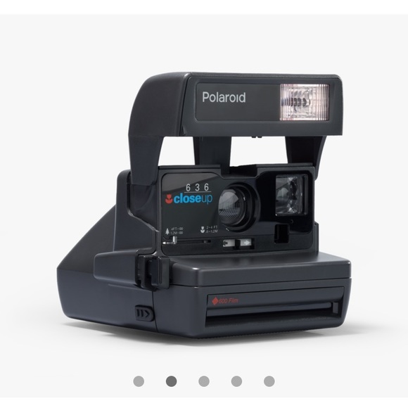 polaroid camera 1990 onestep close up
